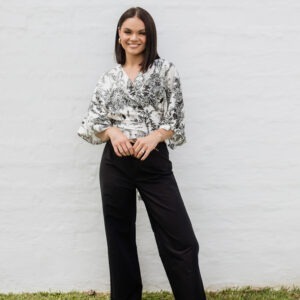 Wide Leg Pants - Black